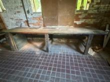 Work Bench w/ Vise 11' Long