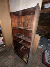 Antique 6 Shelf Bookcase