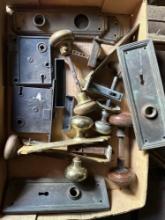 Flat of Mortice Locks and Knobs