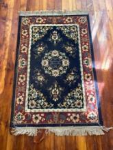 32" x 47" Blue Area Rug