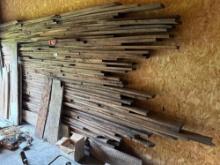 Large Stack of Rough Cut Cherry in Various Sizes