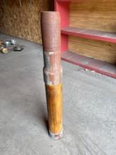 Wooden Artillery Dummy Training Round