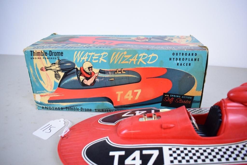 Thimble Drome Water Wizard w/box & engine