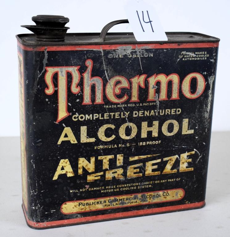 Thermo Alcohol one gallon can