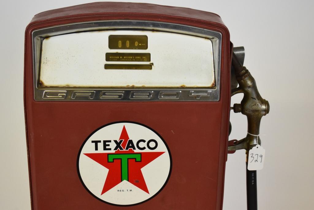 Gasboy gas pump w/Texaco decal