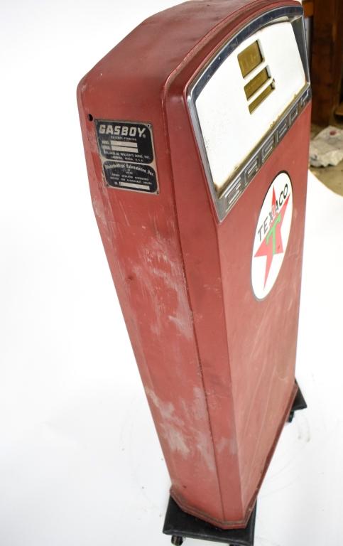 Gasboy gas pump w/Texaco decal