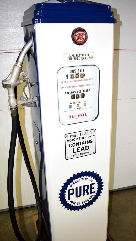 "Pure" National gas pump,