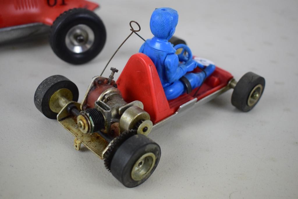 Thimble Drome Prop Rod w/Rat Fink and go-cart