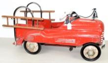 City Fire Dept pedal car