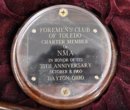 Presentation mallet in box