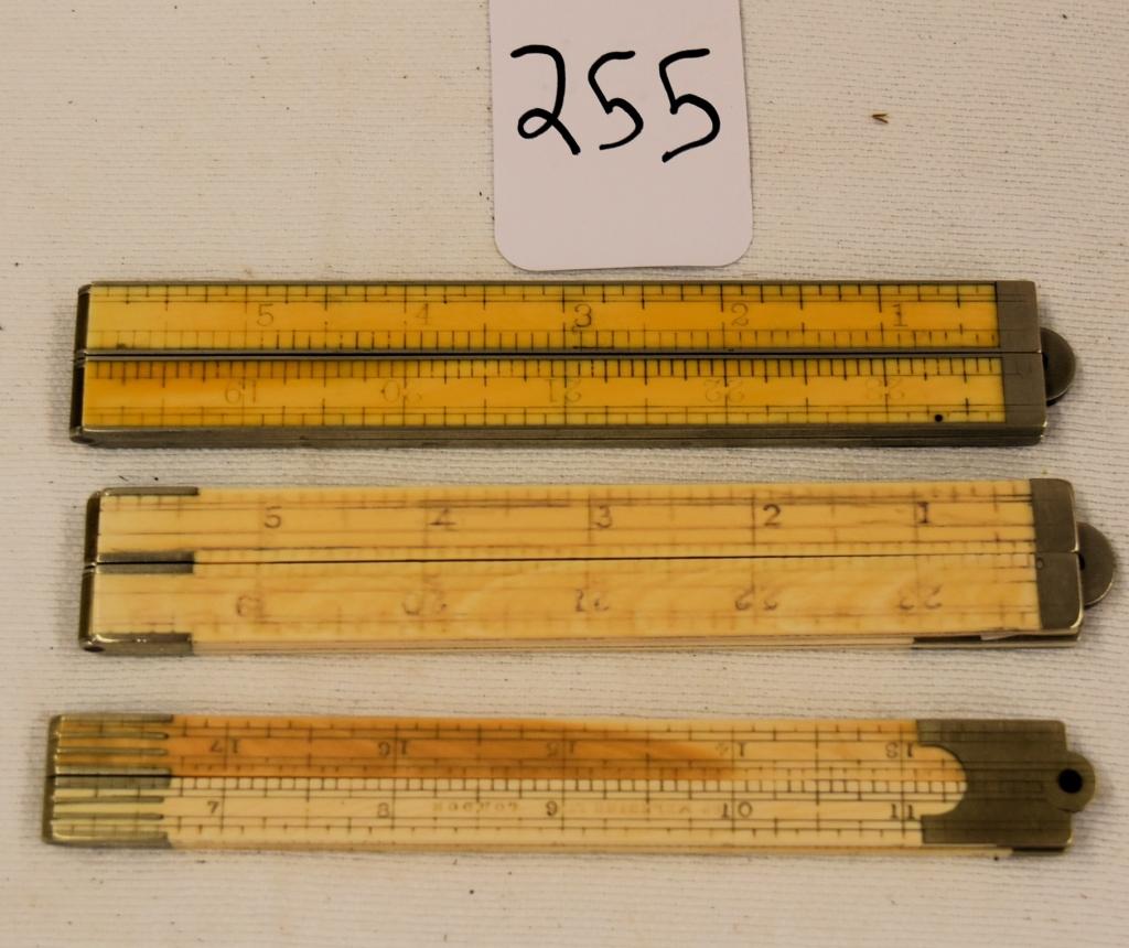 3 Ivory rules- Stanley 86 1/2, Chapin Stevens 87,