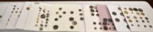 11 Cards houses, castles, wood, brass, steel,