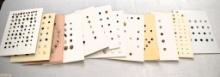 12 Cards glorys, metal back, glass in metal,