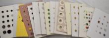 16 Cards misc vintage glass
