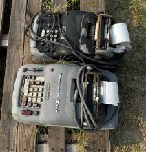 VINTAGE ADDING MACHINES