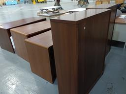 OFFICE SHELVES AND DESKS