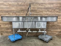 Southern Stainless Three Bay Sink