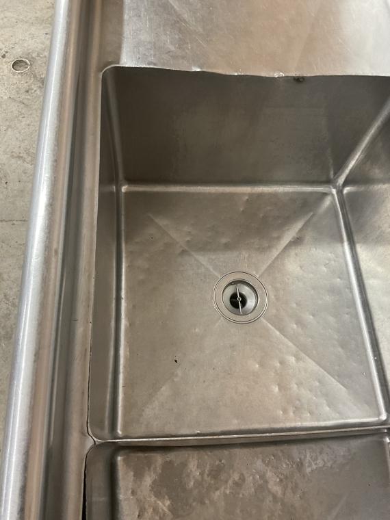 Southern Stainless Three Bay Sink