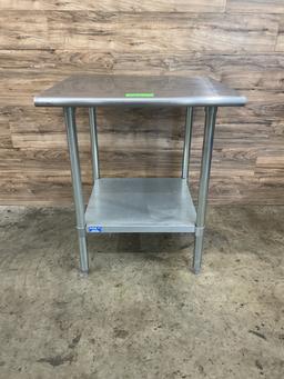 Central Stainless Steel Table