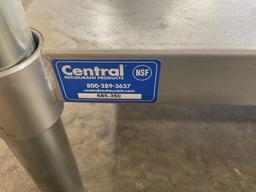 Central Stainless Steel Table