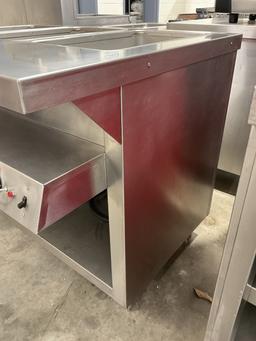 Thermaduke Electrical 3 Well Hot Food Table, 208v