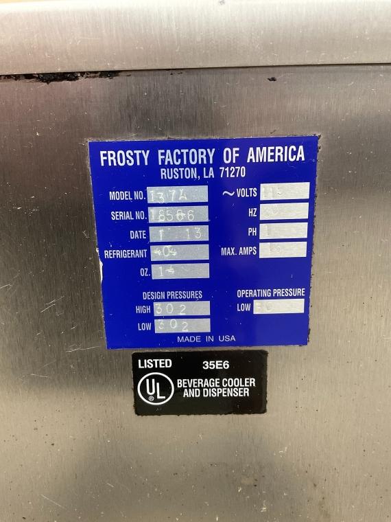 Frosty Factory Drink Machine, 115v