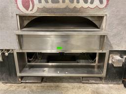 Wood Stone Fire Deck 11275 Stone Hearth Pizza Oven, Natural Gas