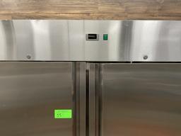 SG Stainless Steel Double Door Cooler, 115v