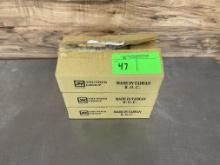 (3) Count New Boxes of Salt and Pepper Shakers