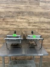 (2) Count Chafing Dishes