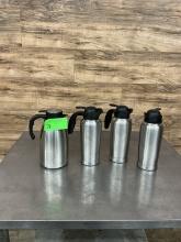 (4) Count Stainless Steel Milk Holders