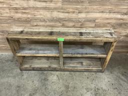 Wooden Shelving Unit