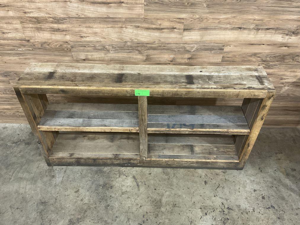 Wooden Shelving Unit