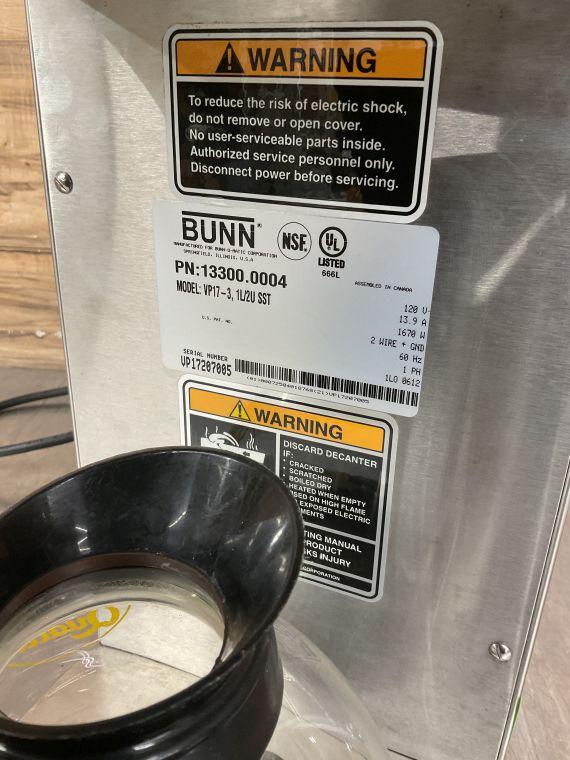 Bunn Pourover Coffee Brewer