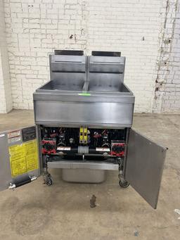 Vulcan 2-Bay Fryer, Liquid Propane