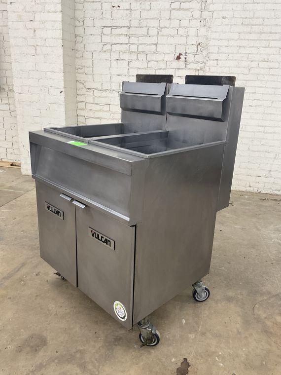 Vulcan 2-Bay Fryer, Liquid Propane
