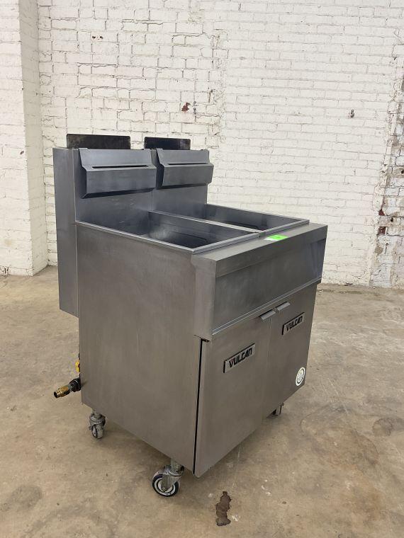 Vulcan 2-Bay Fryer, Liquid Propane