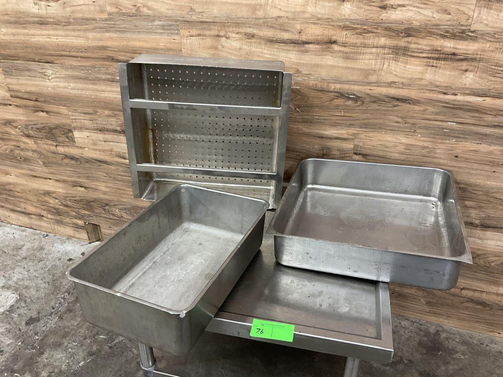 (3) Count Stainless Steel Inserts