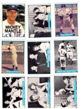 1982 ASA Mickey Mantle set, red back, unsigned