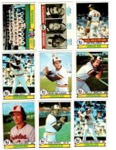 1979 Topps Baseball, Orioles & Indians