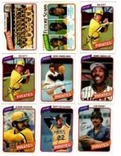 1980 Topps Baseball, Pirates & Dodgers