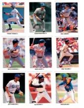 1990 Leaf Baseball cards.