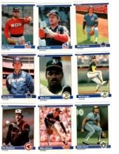 1984, 1987,  Fleer Baseball cards