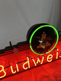 Budweiser King of Beer Neon Sign