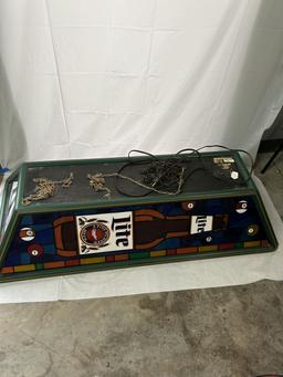Miller Lite Pool Table Light