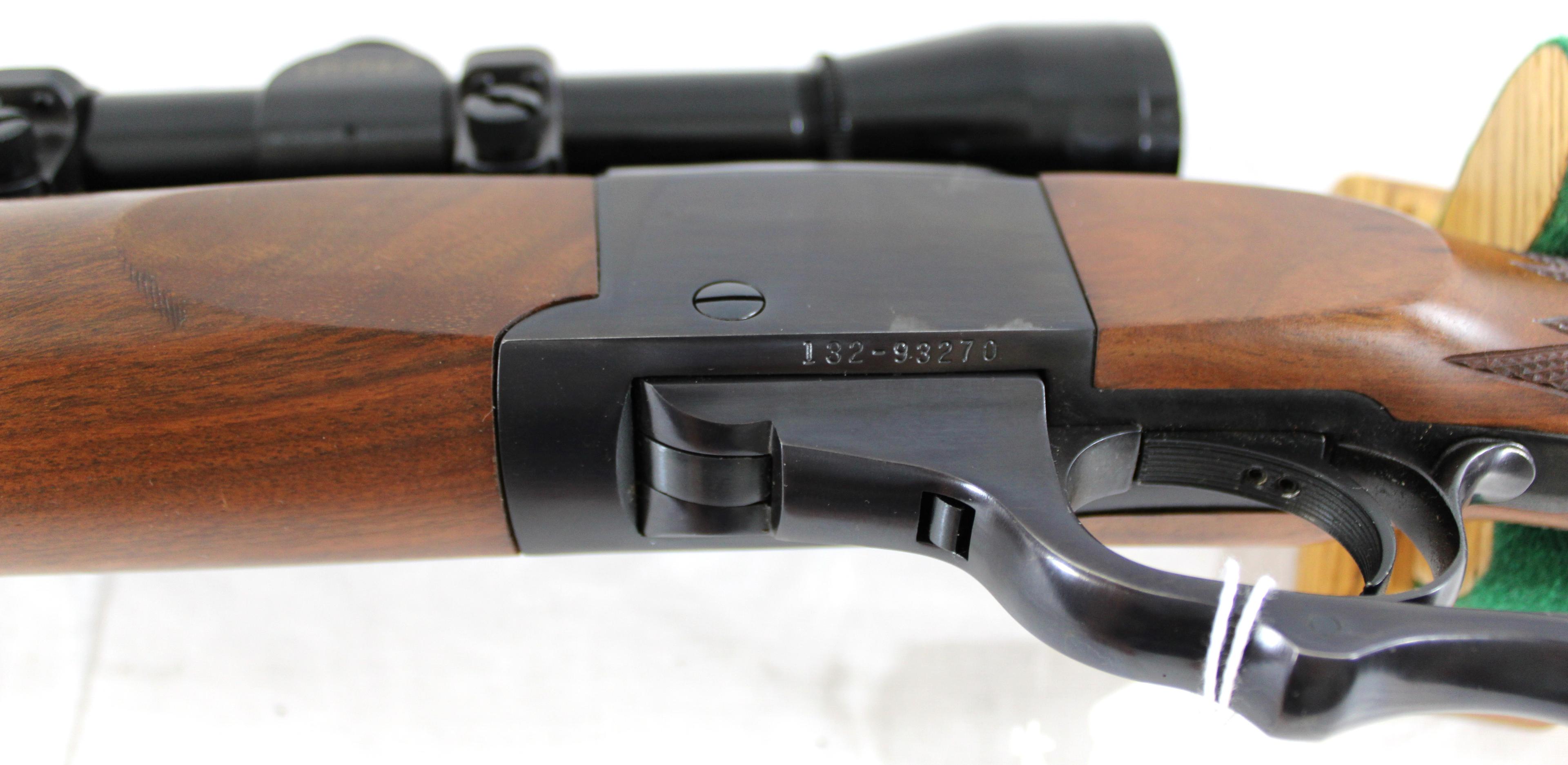 Ruger No. 1 .22-250 Single-Shot Rifle w/Mounted Leupold 12x Scope