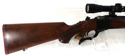 Ruger No. 1 .22-250 Single-Shot Rifle w/Mounted Leupold 12x Scope