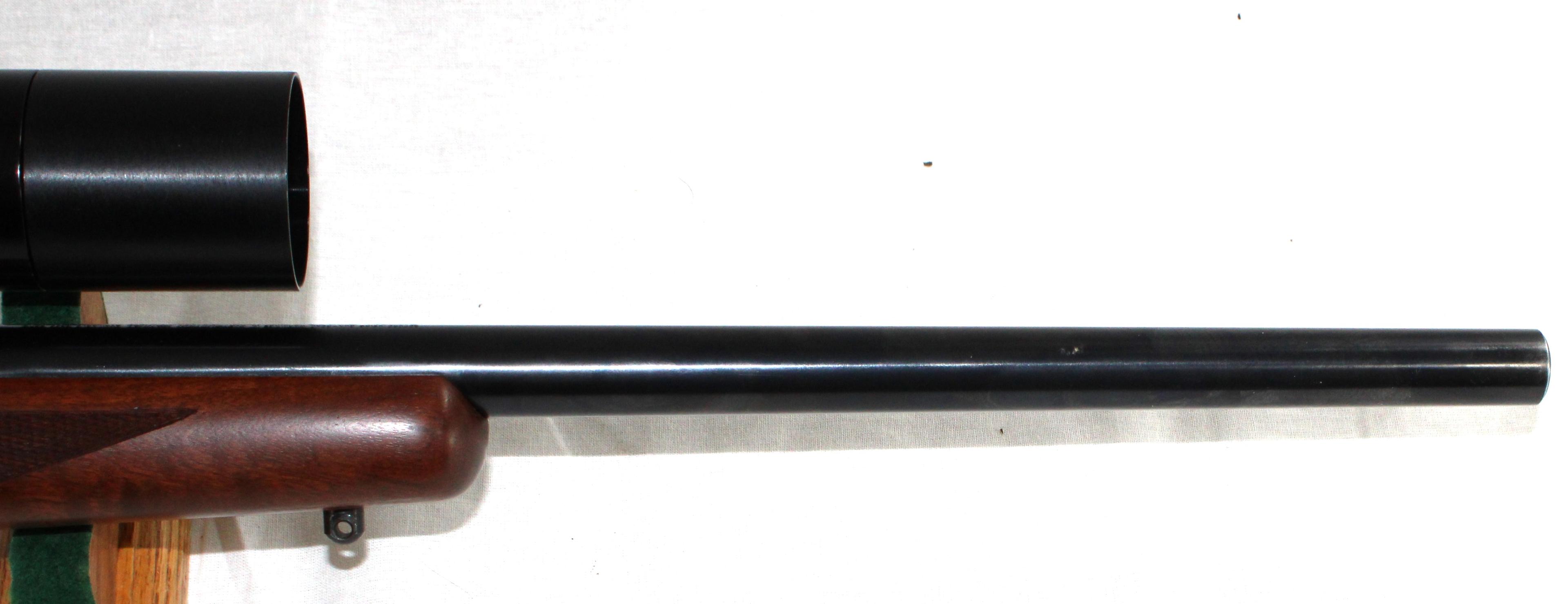 Ruger No. 1 .22-250 Single-Shot Rifle w/Mounted Leupold 12x Scope