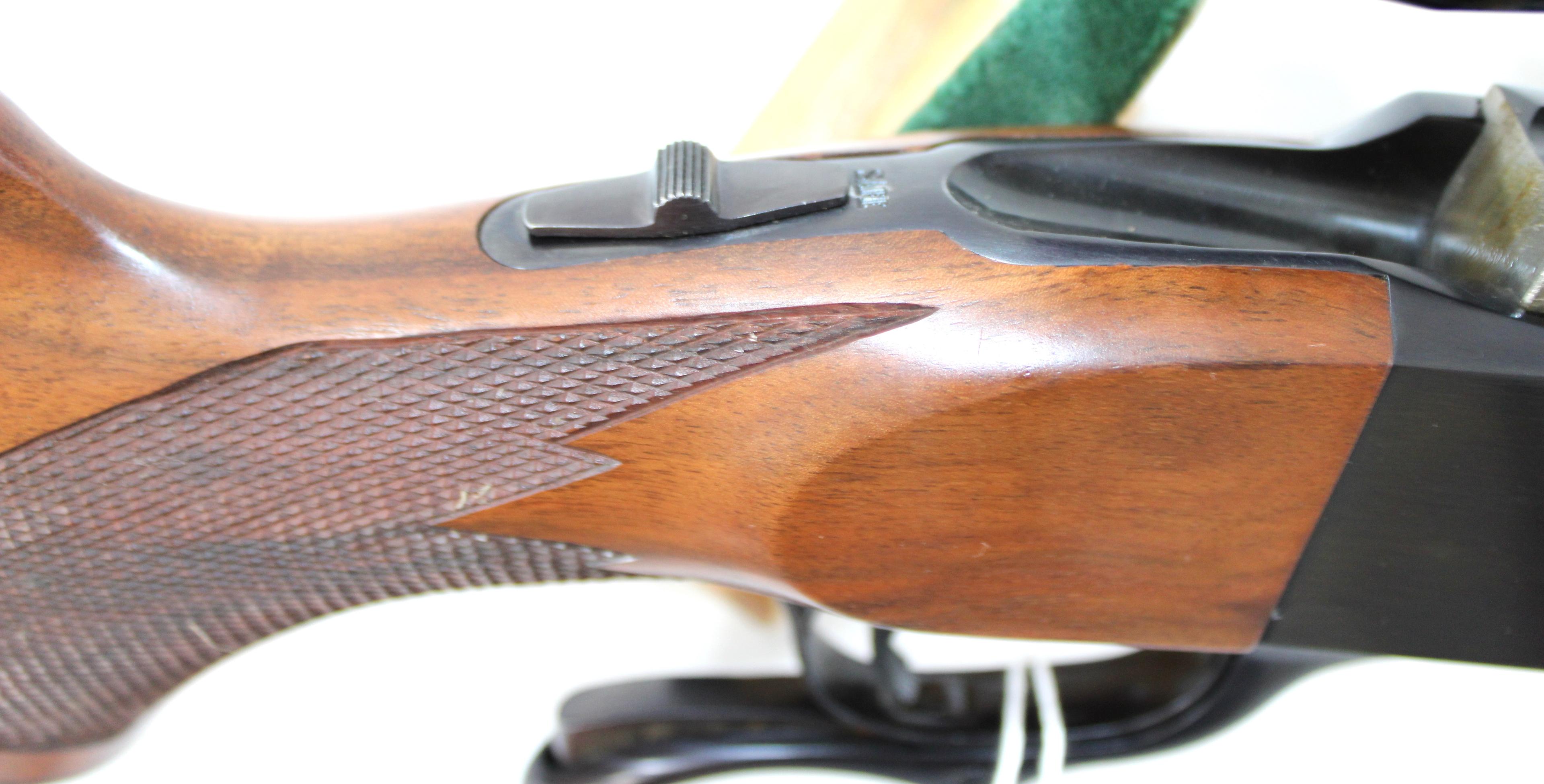 Ruger No. 1 .22-250 Single-Shot Rifle w/Mounted Leupold 12x Scope