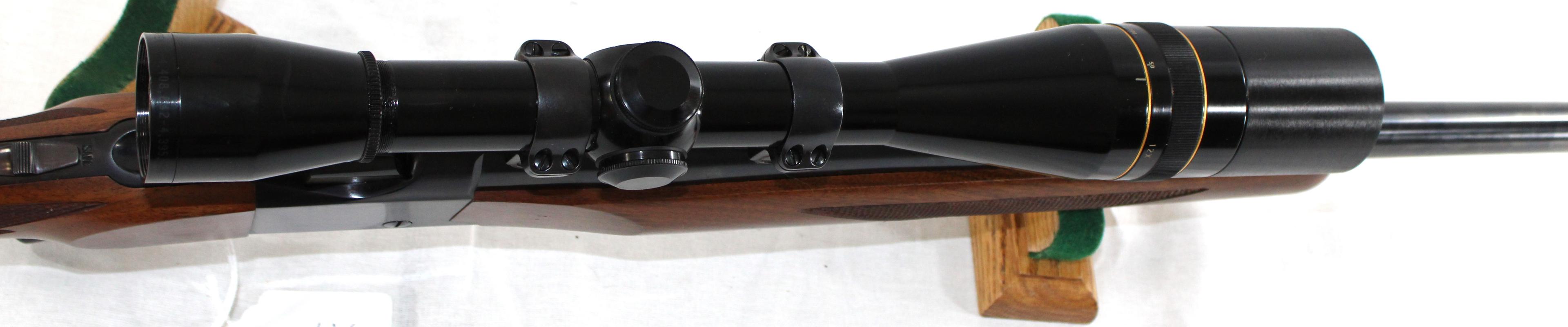 Ruger No. 1 .22-250 Single-Shot Rifle w/Mounted Leupold 12x Scope